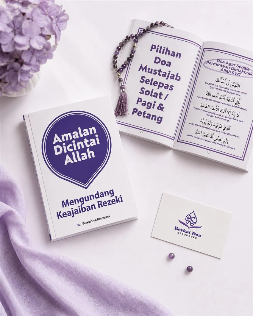 Buku Amalan Dicintai Allah untuk pesanan WhatsApp