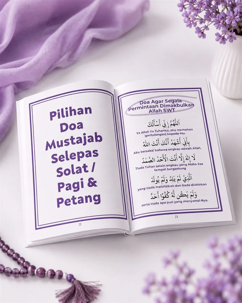 Set buku Amalan Dicintai Allah dan kandungan doa